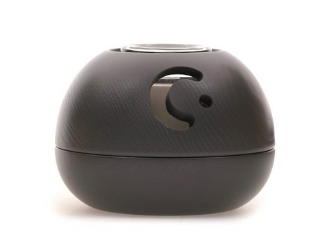 Diffuseur d'huiles essentielles Quésack modèle Saturne gris foncé